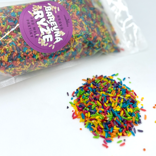 Barevná rýže - duhový mix 500g